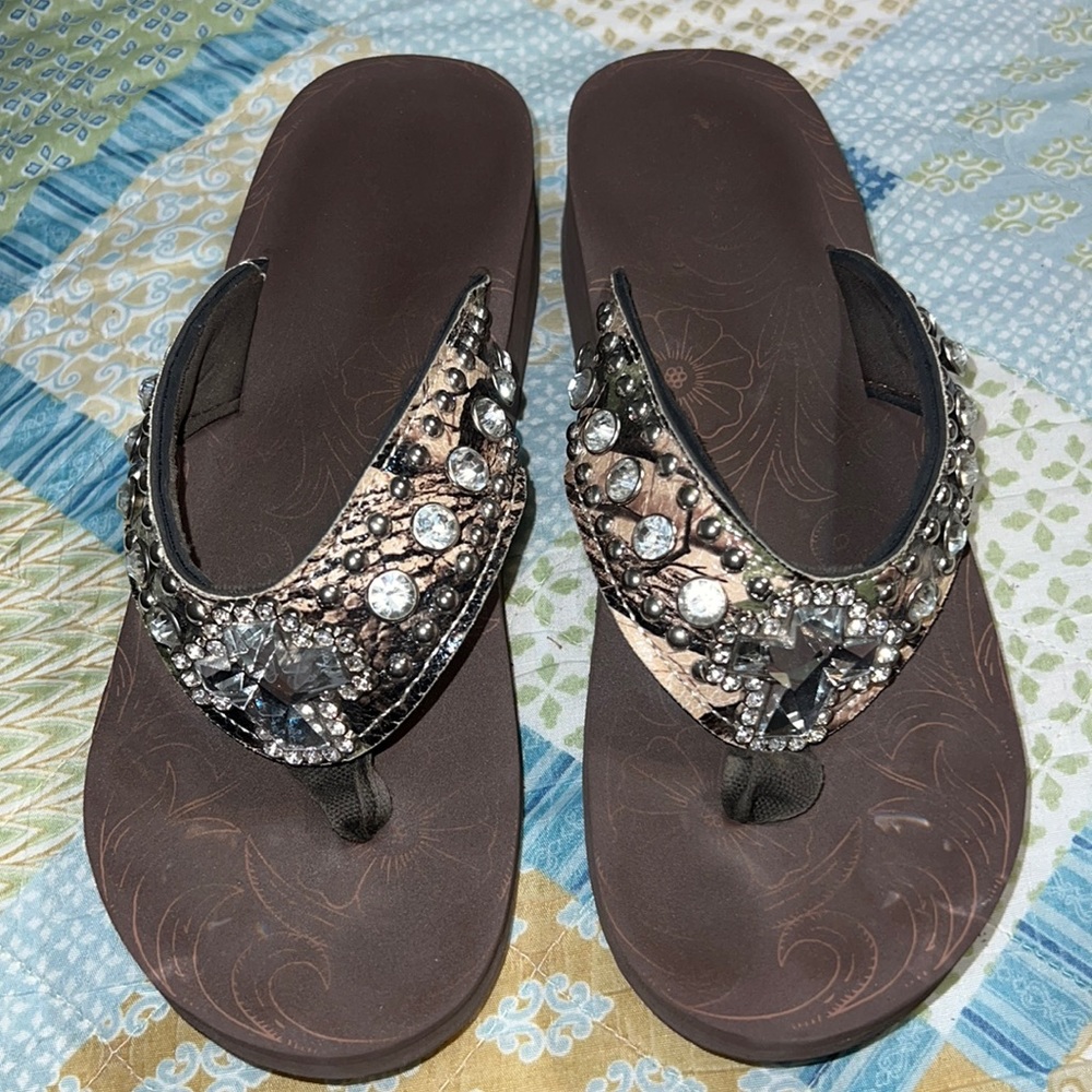 Montana West Bling sandals